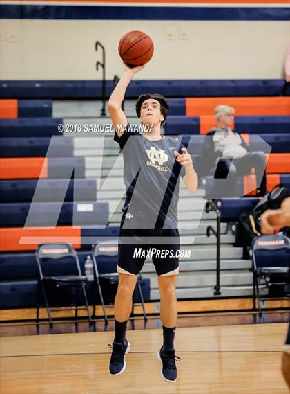 Thumbnail 2 in Crespi vs  Notre Dame (SO) (4th Annual West Valley Thanksgiving Tip-Off Classic) photogallery.