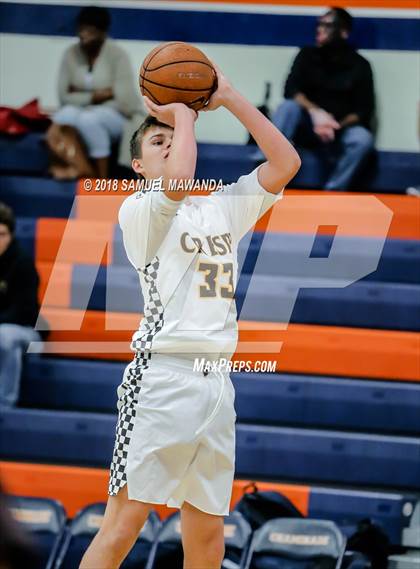 Thumbnail 3 in Crespi vs  Notre Dame (SO) (4th Annual West Valley Thanksgiving Tip-Off Classic) photogallery.