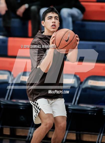 Thumbnail 1 in Crespi vs  Notre Dame (SO) (4th Annual West Valley Thanksgiving Tip-Off Classic) photogallery.