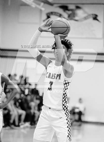 Thumbnail 1 in Crespi vs  Notre Dame (SO) (4th Annual West Valley Thanksgiving Tip-Off Classic) photogallery.