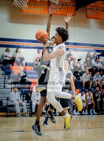 Thumbnail 3 in Crespi vs  Notre Dame (SO) (4th Annual West Valley Thanksgiving Tip-Off Classic) photogallery.