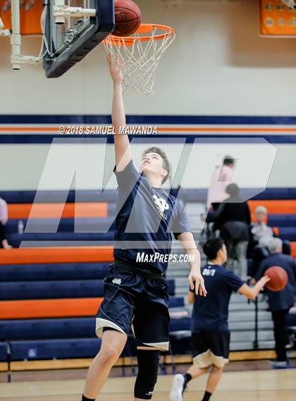 Thumbnail 1 in Crespi vs  Notre Dame (SO) (4th Annual West Valley Thanksgiving Tip-Off Classic) photogallery.
