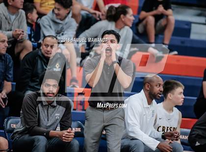 Thumbnail 3 in Crespi vs  Notre Dame (SO) (4th Annual West Valley Thanksgiving Tip-Off Classic) photogallery.