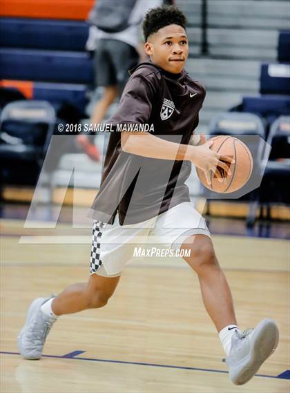 Thumbnail 2 in Crespi vs  Notre Dame (SO) (4th Annual West Valley Thanksgiving Tip-Off Classic) photogallery.