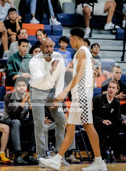 Thumbnail 3 in Crespi vs  Notre Dame (SO) (4th Annual West Valley Thanksgiving Tip-Off Classic) photogallery.