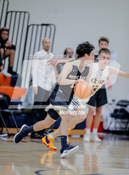 Thumbnail 1 in Crespi vs  Notre Dame (SO) (4th Annual West Valley Thanksgiving Tip-Off Classic) photogallery.