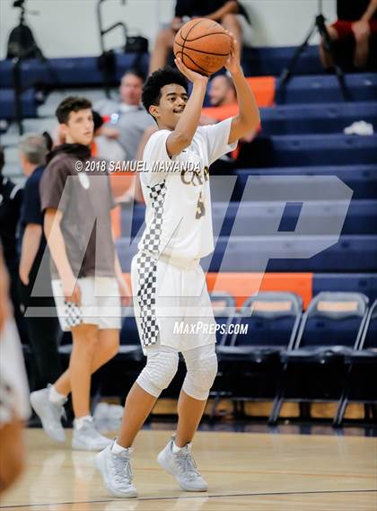 Thumbnail 3 in Crespi vs  Notre Dame (SO) (4th Annual West Valley Thanksgiving Tip-Off Classic) photogallery.