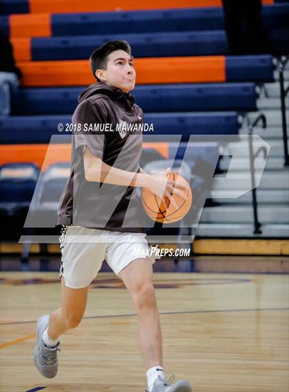Thumbnail 3 in Crespi vs  Notre Dame (SO) (4th Annual West Valley Thanksgiving Tip-Off Classic) photogallery.