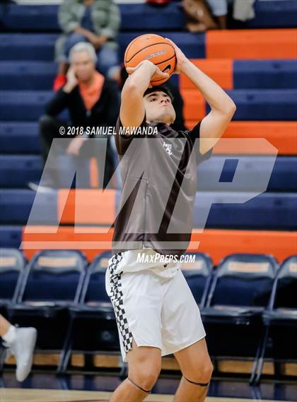 Thumbnail 1 in Crespi vs  Notre Dame (SO) (4th Annual West Valley Thanksgiving Tip-Off Classic) photogallery.