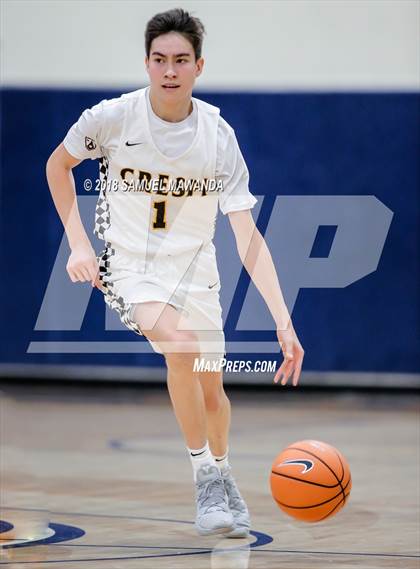Thumbnail 2 in Crespi vs  Notre Dame (SO) (4th Annual West Valley Thanksgiving Tip-Off Classic) photogallery.