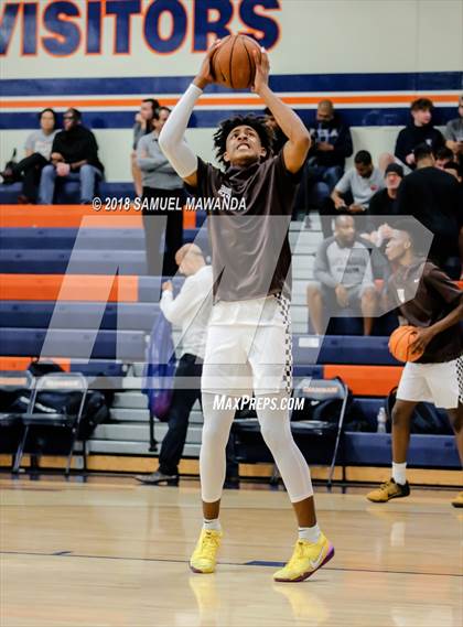 Thumbnail 1 in Crespi vs  Notre Dame (SO) (4th Annual West Valley Thanksgiving Tip-Off Classic) photogallery.