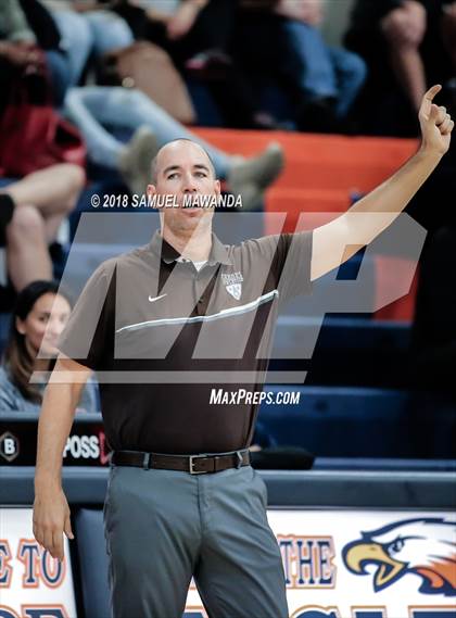 Thumbnail 3 in Crespi vs  Notre Dame (SO) (4th Annual West Valley Thanksgiving Tip-Off Classic) photogallery.