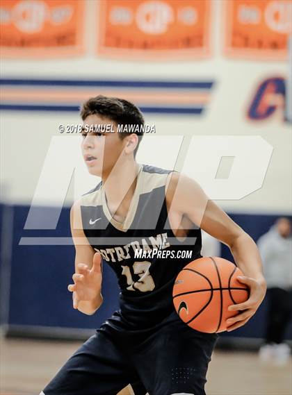 Thumbnail 1 in Crespi vs  Notre Dame (SO) (4th Annual West Valley Thanksgiving Tip-Off Classic) photogallery.