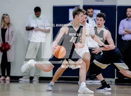 Thumbnail 1 in Crespi vs  Notre Dame (SO) (4th Annual West Valley Thanksgiving Tip-Off Classic) photogallery.