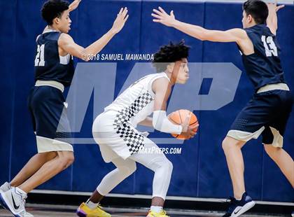 Thumbnail 2 in Crespi vs  Notre Dame (SO) (4th Annual West Valley Thanksgiving Tip-Off Classic) photogallery.