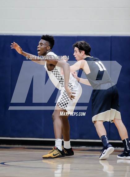 Thumbnail 1 in Crespi vs  Notre Dame (SO) (4th Annual West Valley Thanksgiving Tip-Off Classic) photogallery.