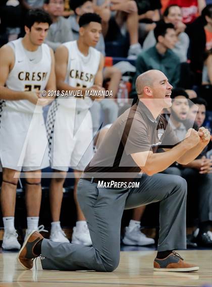Thumbnail 1 in Crespi vs  Notre Dame (SO) (4th Annual West Valley Thanksgiving Tip-Off Classic) photogallery.
