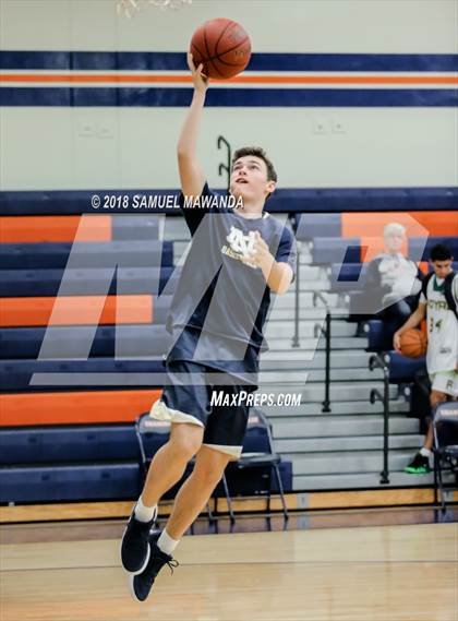 Thumbnail 3 in Crespi vs  Notre Dame (SO) (4th Annual West Valley Thanksgiving Tip-Off Classic) photogallery.