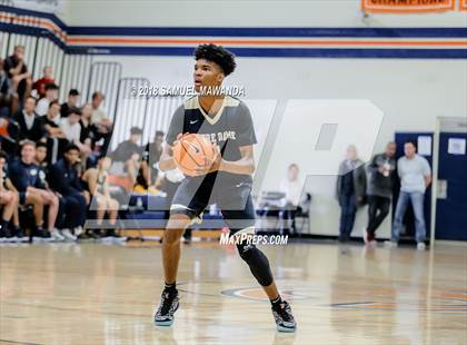 Thumbnail 3 in Crespi vs  Notre Dame (SO) (4th Annual West Valley Thanksgiving Tip-Off Classic) photogallery.