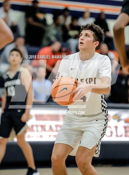 Thumbnail 1 in Crespi vs  Notre Dame (SO) (4th Annual West Valley Thanksgiving Tip-Off Classic) photogallery.