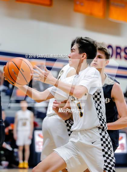 Thumbnail 1 in Crespi vs  Notre Dame (SO) (4th Annual West Valley Thanksgiving Tip-Off Classic) photogallery.
