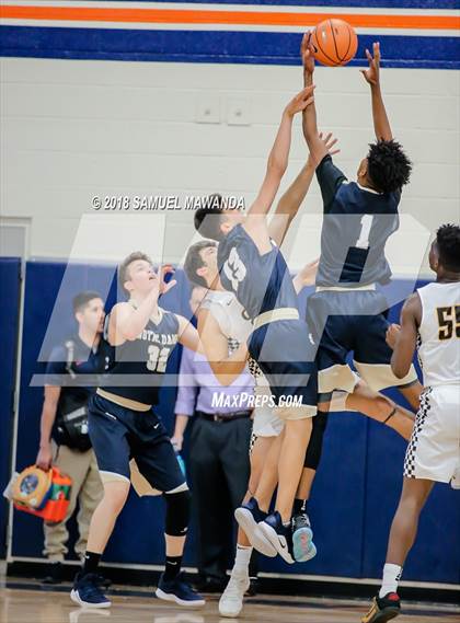 Thumbnail 2 in Crespi vs  Notre Dame (SO) (4th Annual West Valley Thanksgiving Tip-Off Classic) photogallery.