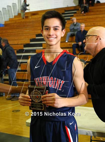 Thumbnail 1 in Harvard-Westlake vs. Viewpoint (Joe Frazier Classic) photogallery.