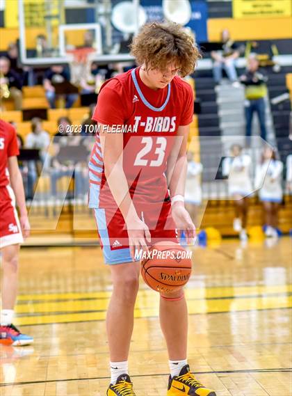 Thumbnail 2 in Shawnee Heights vs Grandview (West Boy's Varsity Tournament) photogallery.
