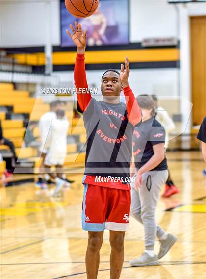 Thumbnail 1 in Shawnee Heights vs Grandview (West Boy's Varsity Tournament) photogallery.