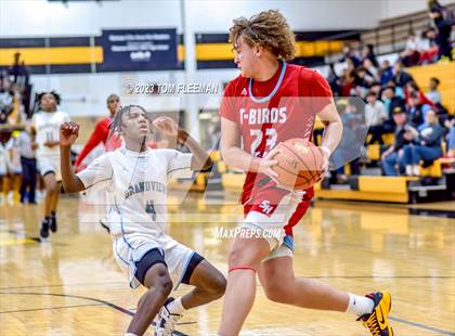 Thumbnail 2 in Shawnee Heights vs Grandview (West Boy's Varsity Tournament) photogallery.