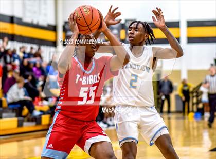 Thumbnail 3 in Shawnee Heights vs Grandview (West Boy's Varsity Tournament) photogallery.