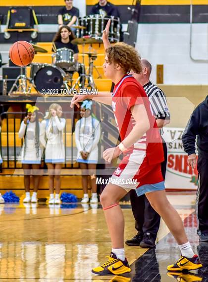 Thumbnail 1 in Shawnee Heights vs Grandview (West Boy's Varsity Tournament) photogallery.