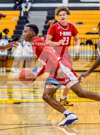 Thumbnail 2 in Shawnee Heights vs Grandview (West Boy's Varsity Tournament) photogallery.
