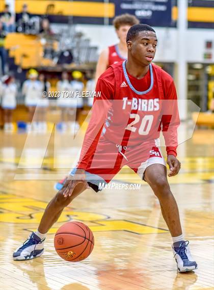 Thumbnail 1 in Shawnee Heights vs Grandview (West Boy's Varsity Tournament) photogallery.