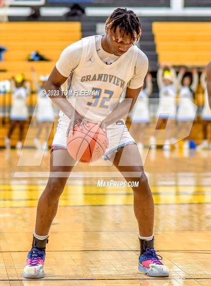 Thumbnail 1 in Shawnee Heights vs Grandview (West Boy's Varsity Tournament) photogallery.