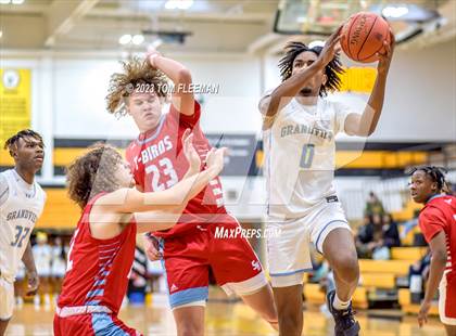 Thumbnail 3 in Shawnee Heights vs Grandview (West Boy's Varsity Tournament) photogallery.