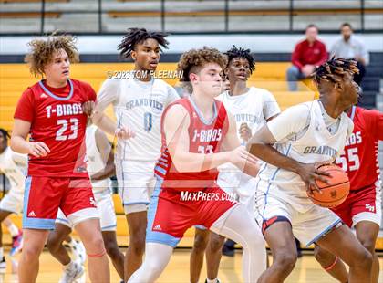 Thumbnail 3 in Shawnee Heights vs Grandview (West Boy's Varsity Tournament) photogallery.