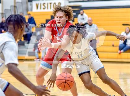 Thumbnail 2 in Shawnee Heights vs Grandview (West Boy's Varsity Tournament) photogallery.