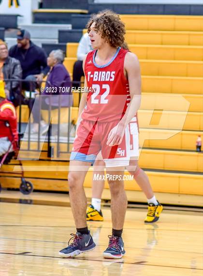 Thumbnail 3 in Shawnee Heights vs Grandview (West Boy's Varsity Tournament) photogallery.