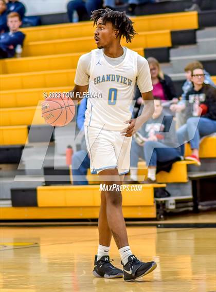 Thumbnail 1 in Shawnee Heights vs Grandview (West Boy's Varsity Tournament) photogallery.