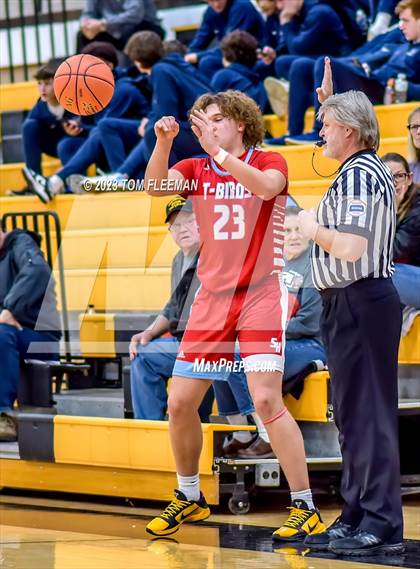 Thumbnail 2 in Shawnee Heights vs Grandview (West Boy's Varsity Tournament) photogallery.