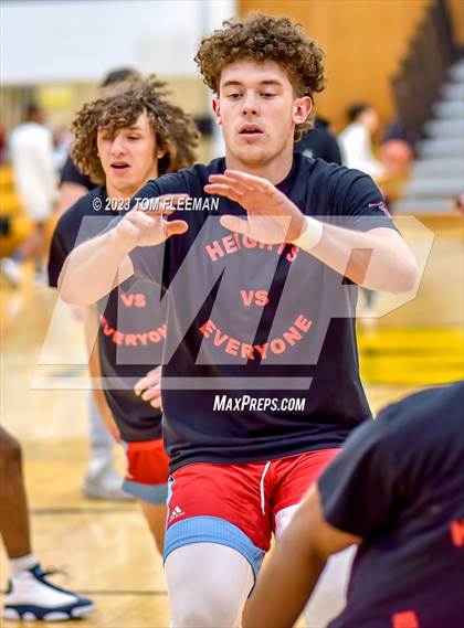 Thumbnail 1 in Shawnee Heights vs Grandview (West Boy's Varsity Tournament) photogallery.