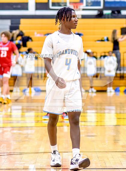 Thumbnail 1 in Shawnee Heights vs Grandview (West Boy's Varsity Tournament) photogallery.