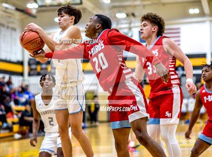 Thumbnail 2 in Shawnee Heights vs Grandview (West Boy's Varsity Tournament) photogallery.