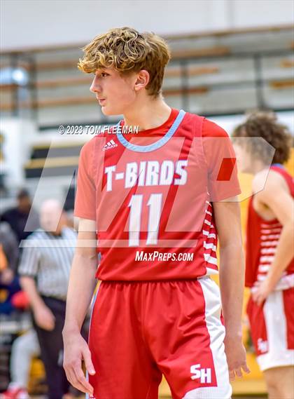 Thumbnail 1 in Shawnee Heights vs Grandview (West Boy's Varsity Tournament) photogallery.