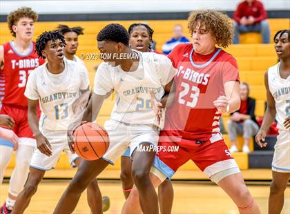 Thumbnail 2 in Shawnee Heights vs Grandview (West Boy's Varsity Tournament) photogallery.