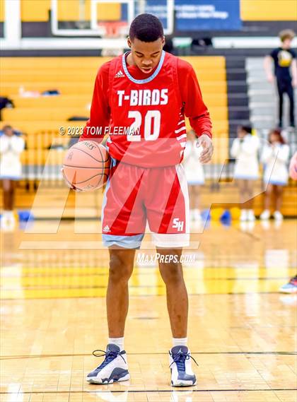 Thumbnail 3 in Shawnee Heights vs Grandview (West Boy's Varsity Tournament) photogallery.