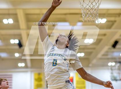 Thumbnail 2 in Shawnee Heights vs Grandview (West Boy's Varsity Tournament) photogallery.