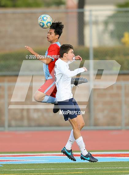 Thumbnail 3 in Brentwood School @ Ganesha (CIF SoCal Regional D5 Final) photogallery.