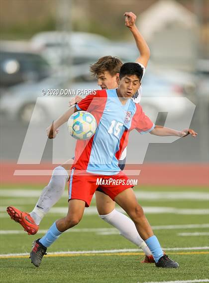 Thumbnail 2 in Brentwood School @ Ganesha (CIF SoCal Regional D5 Final) photogallery.